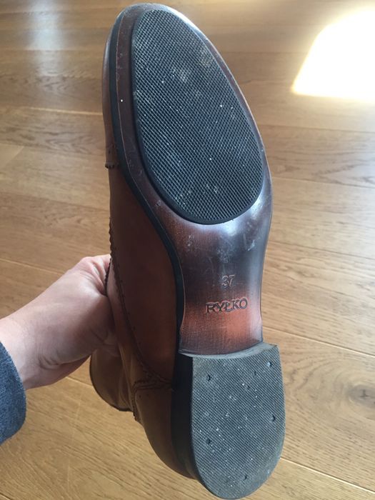 Buty Ryłko ze skóry