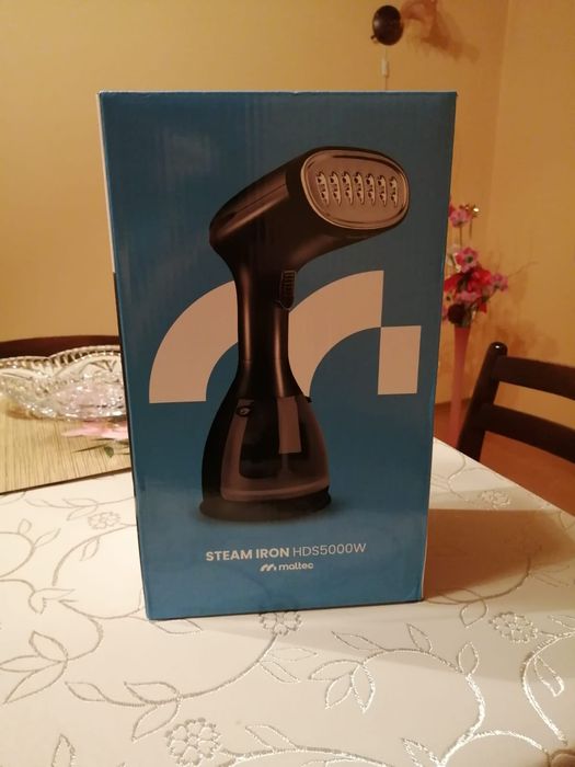 Parownica, steamer, żelazko do ubrań, Maltec