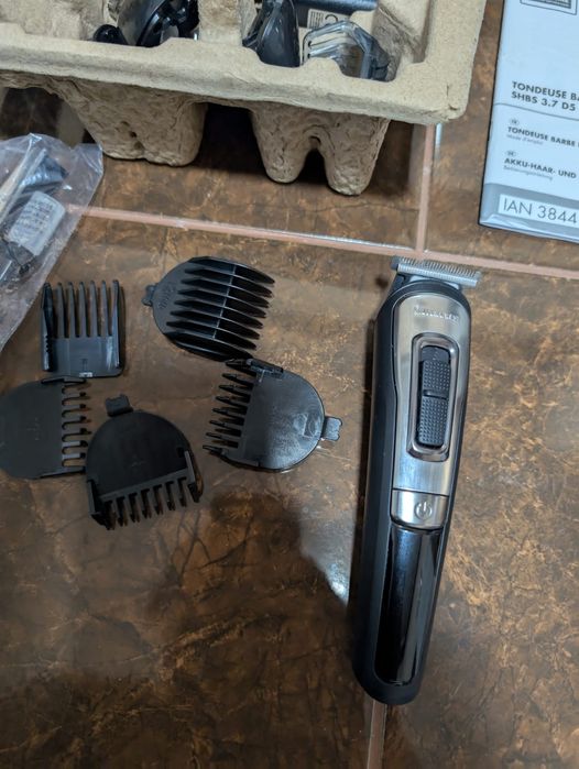 Машинка для стрижки волосся та бороди 5 в 1 SilverCrest SHBS 3.7