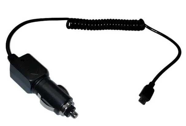 Ładowarka samochodowa All-Ride 12/24V, złącze MICRO USB