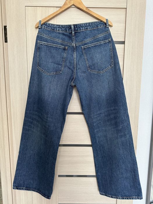 Zara relaxed MID-RISE TRF sparkle jeans