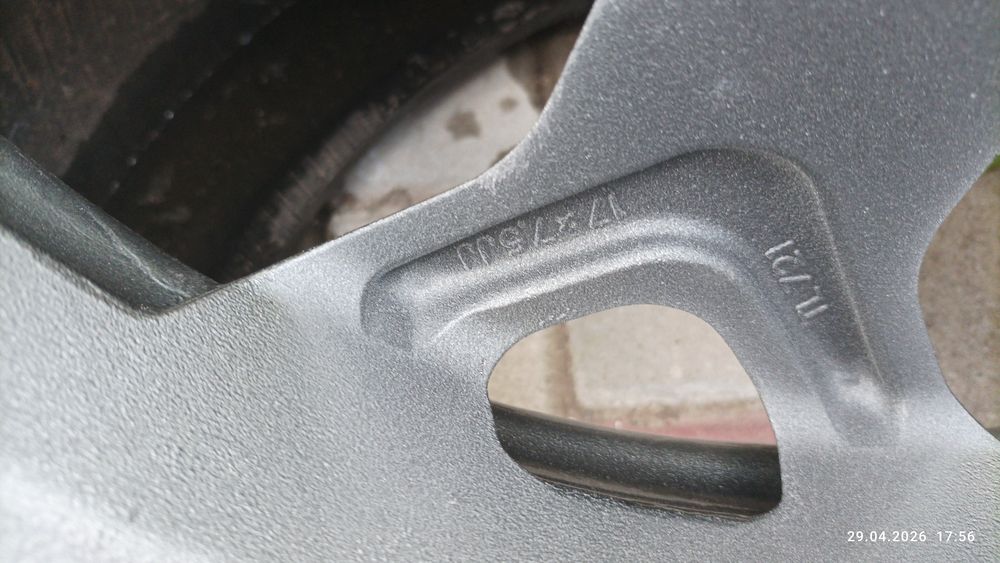 Продам диски techline 17 5/114.3