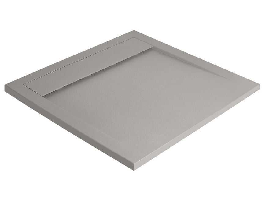 Brodzik Radaway Teos F z konglomeratu Cemento 80x80