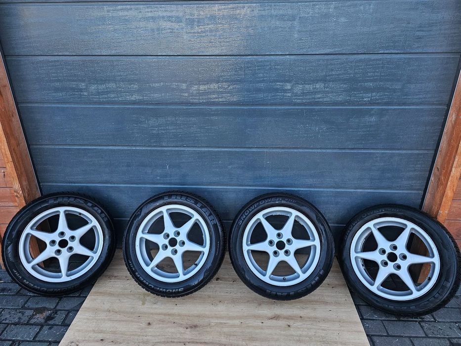 KOŁA FELGI ALUMINIOWE OPONY ZIMOWE OPEL VECTRA ASTRA ZAFIRA SIGNUM MERIVA 16 ' 5x110 ET38 205/55/16