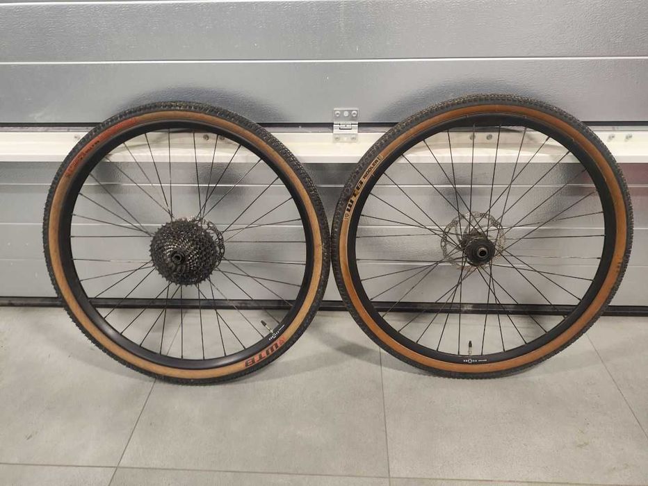 Koła 29 Gravel, Sztywna Oś, opony WTB Riddler, Kaseta 11 rz