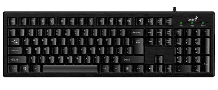 Клавиатура проводная Genius Smart KB-101 USB, Black новая в упаковке