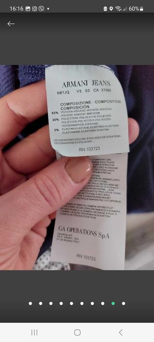 Щикарный костюм Armani Jeans оригинал