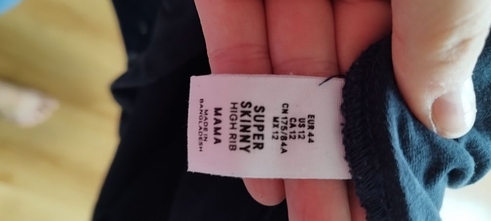 Spodnie ciążowe H&M r44