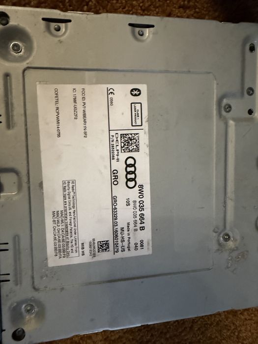 Комплект Ммi Audi a4 b9