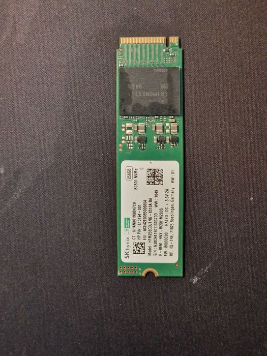 SSD SK Hynix BC501 256GB NVMe (M.2)