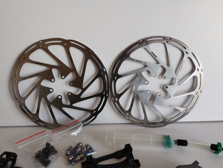 Nowy Sram Maven Zestaw Hamulców + 2x 200mm Tarcze + Adaptery+ Śruby