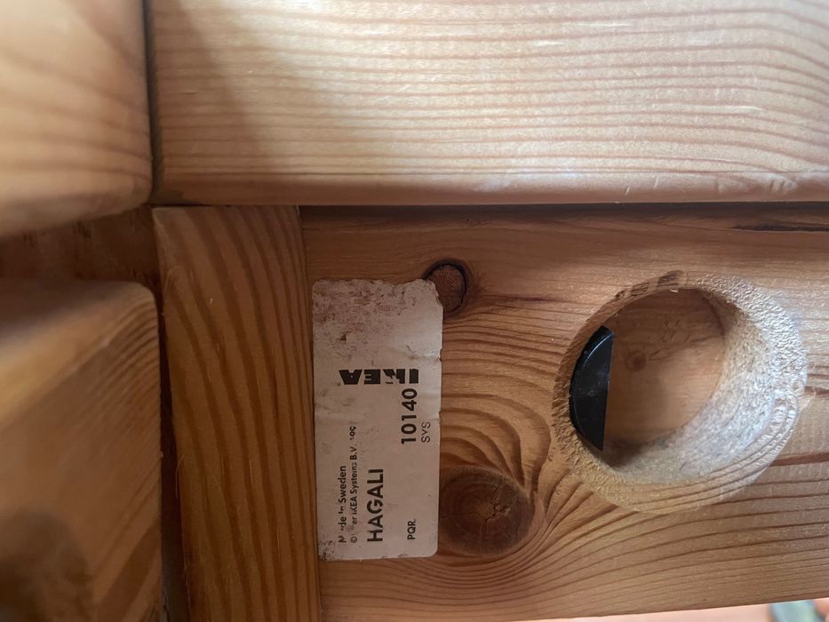 Cama casal estilo japonês madeira maciça