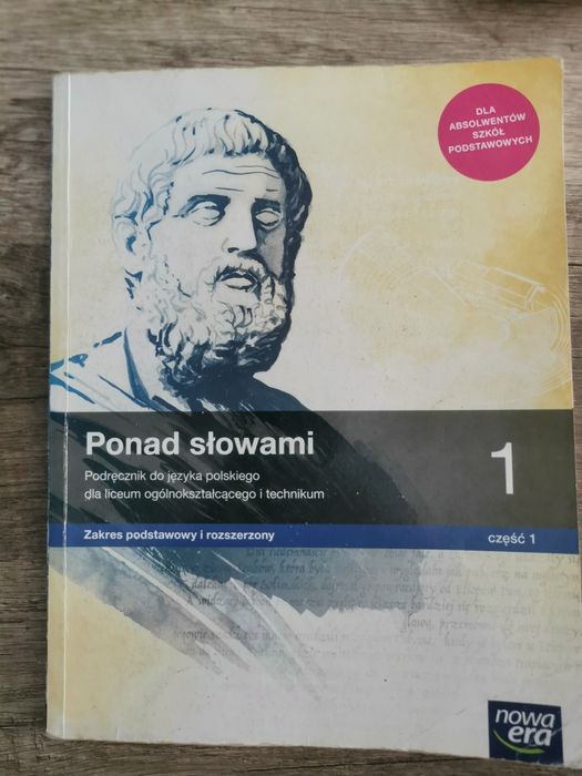 Ponad słowami 1 cz. 1, zakres podstawowy i rozszerzony