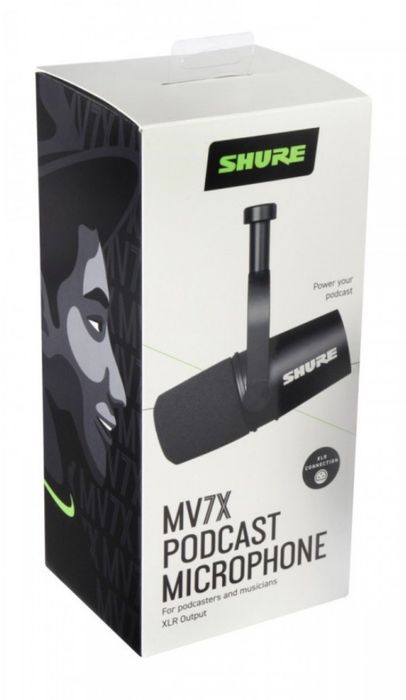 Shure MV7X como novo + cabo XLR | som profissional
