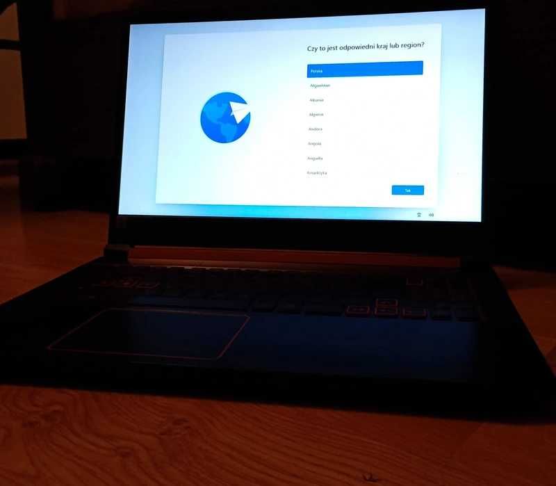 Laptop/Komputer Gamingowy Acer Nitro 5 AN515-54-55NA