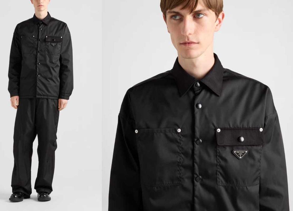 Kurtka Koszulowa Prada Re-Nylon - Overshirt