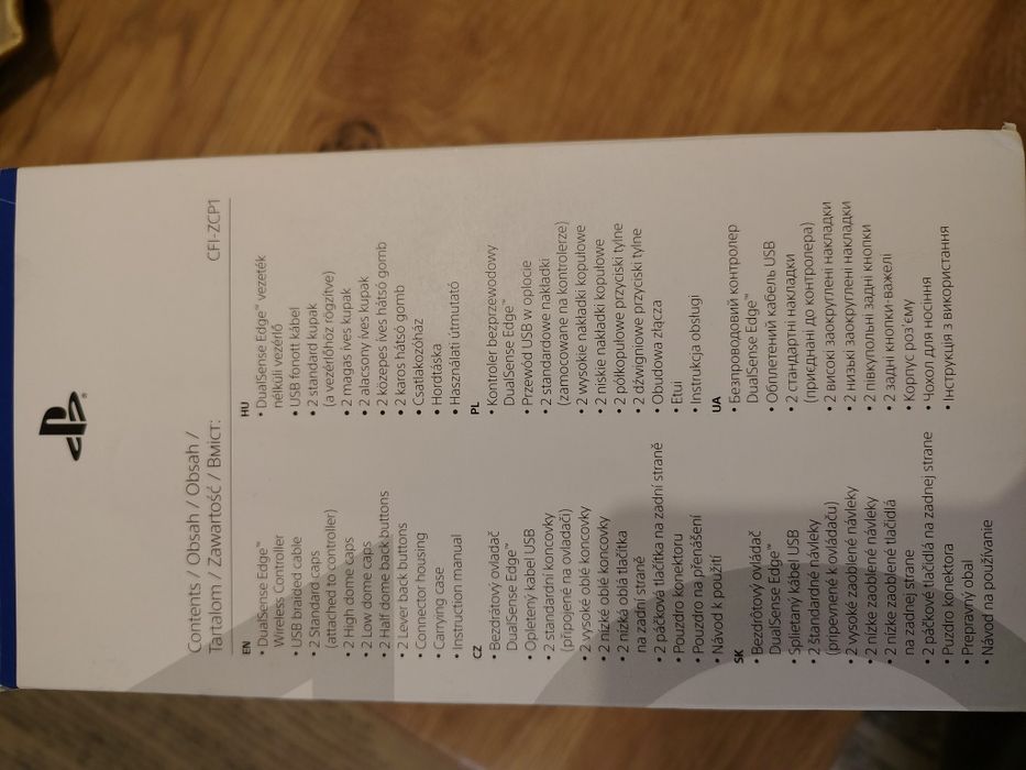 Kontroler Sony Playstation DualSense Edge biały PS5