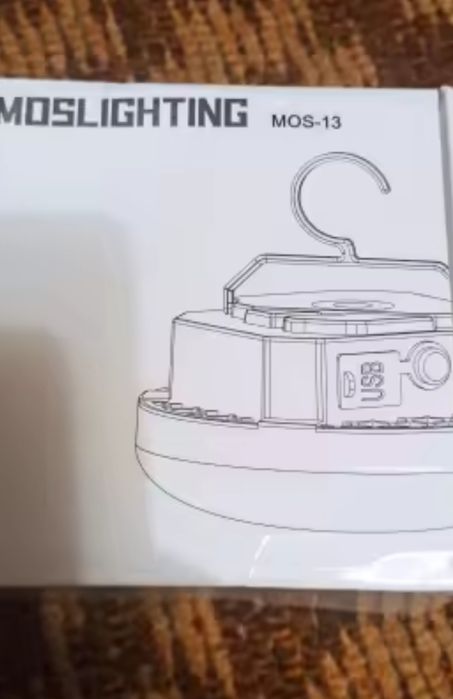 акумуляторні кемпінгові ліхтарі mos13 6600мАг