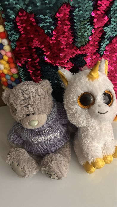 Мягкая  іграшки глазастіки единоріжка