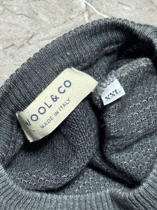 Вовняий светр WOOL & Co (оригінал, made in Italy)