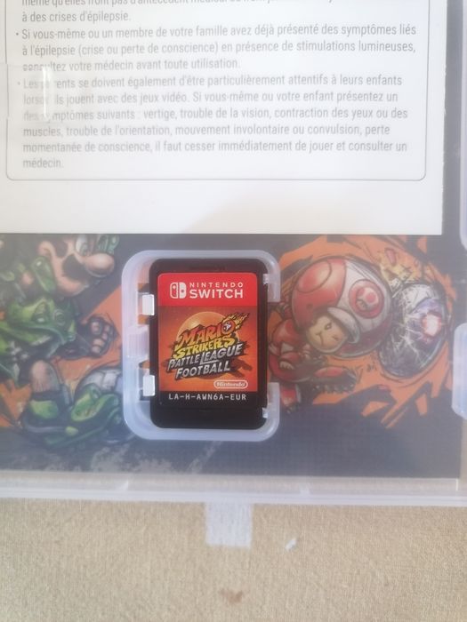 Mário Strikers football league - switch