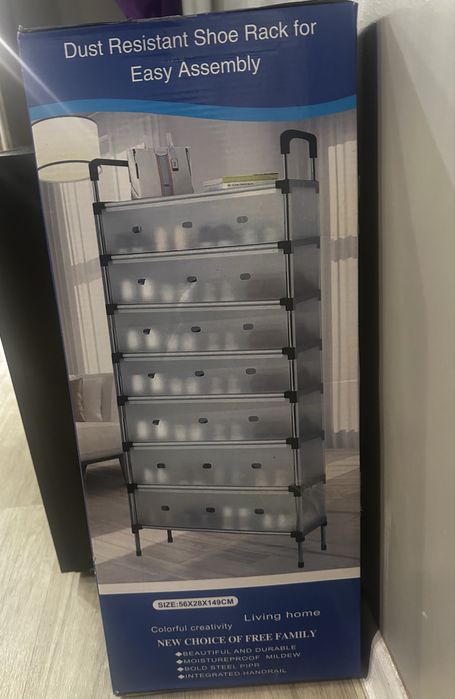 Полиця для взуття на 7 ярусів
