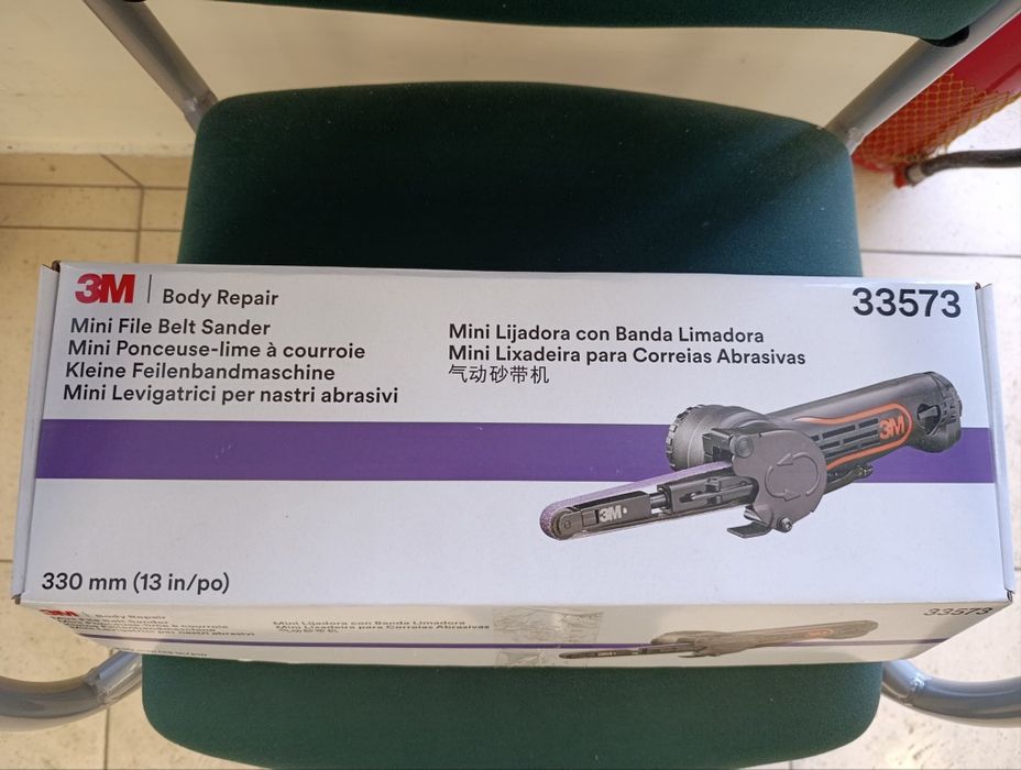 Szlifierka taśmowa 3M 33573 na paski 10x330mm Nowa!!