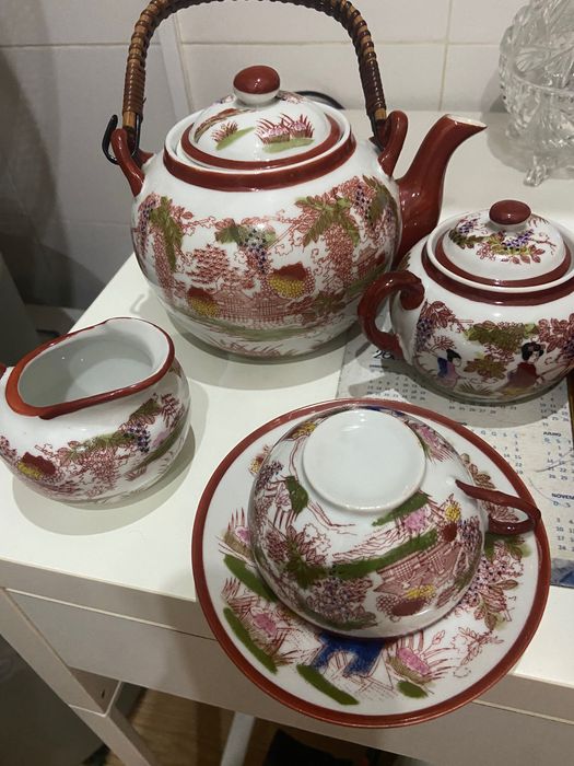 Serviço de chá japonês