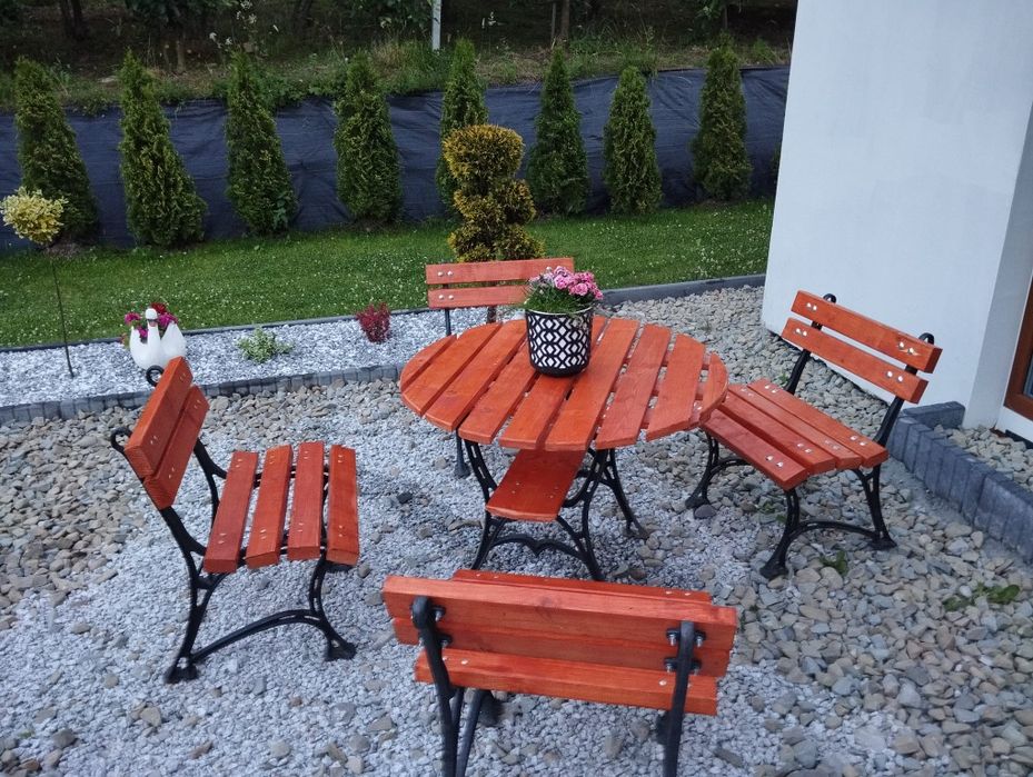 Meble ogrodowe stół piknikowy