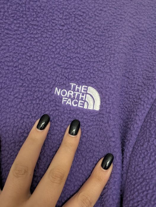 polar the north face fioletowy retro damski