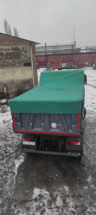 Полог на зерновоз, накидка на самоскид, тент на зерновоз