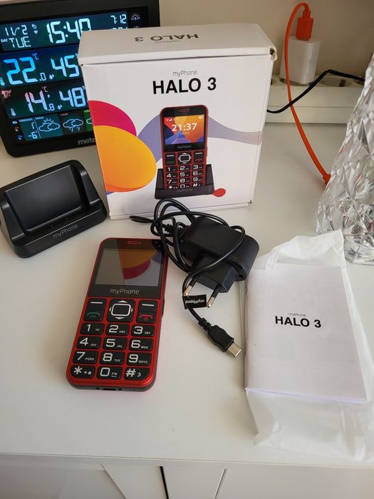 Telefon Halo 3 czerwony