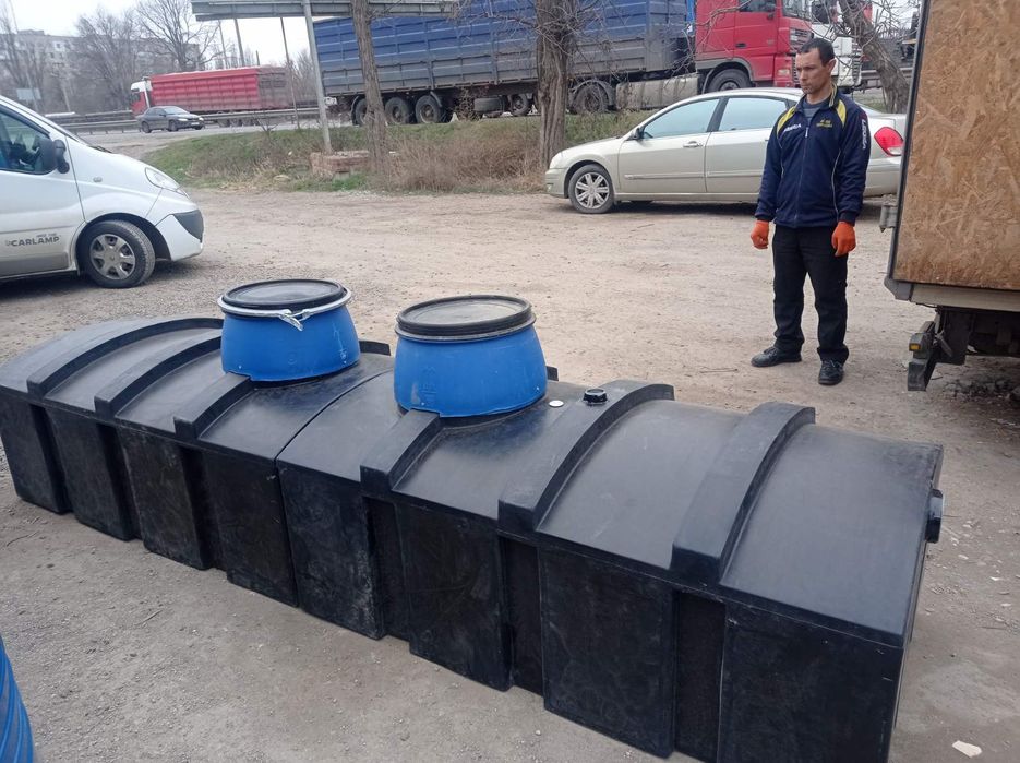 Бочка для септика.Септики, вигрібні ями. Пластикова вигрібні яма.