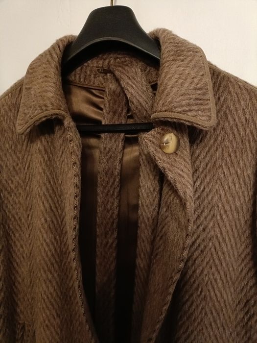 Casaco de lã lhama, tamanho M.