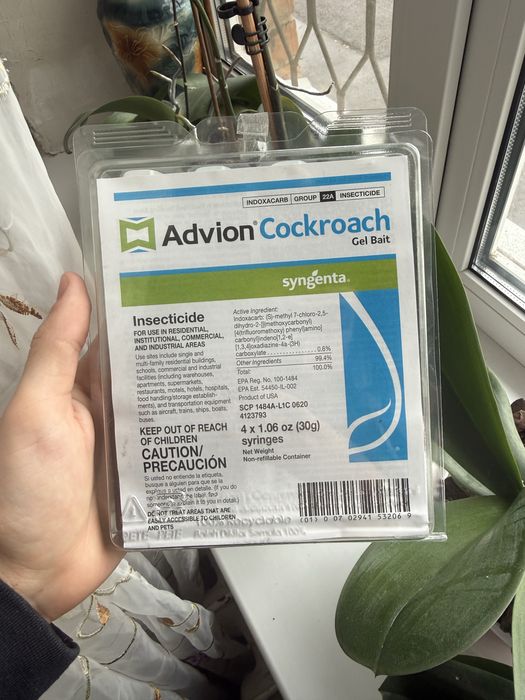 гель от тараканов advion cockroach