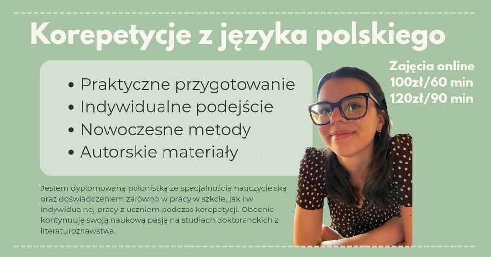 Korepetycje z języka polskiego online