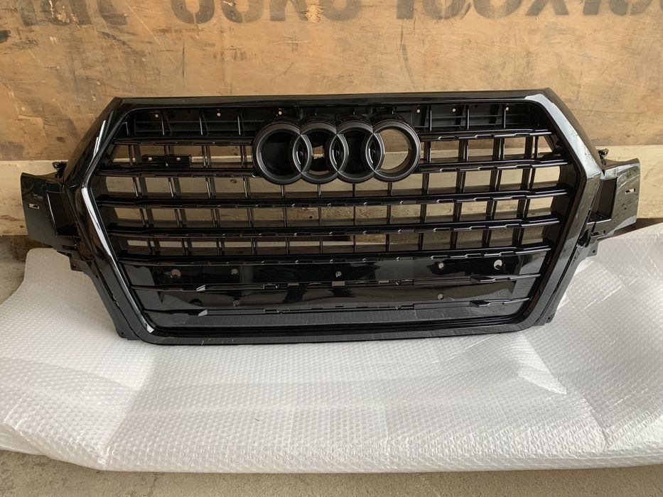 Решетка бампера audi q7 4m 2015-2019