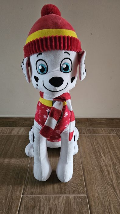Psi Patrol Maskotka MARSHALL 50 cm w zimowym ubranku