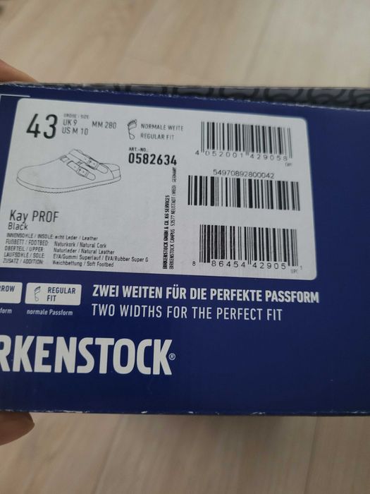 BIRKENSTOCK Kay SL z miękką wkładką
skóra naturalna - Black