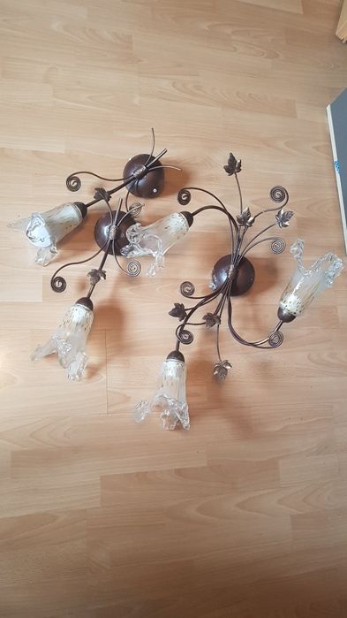 Żyrandol do pokoju zestaw