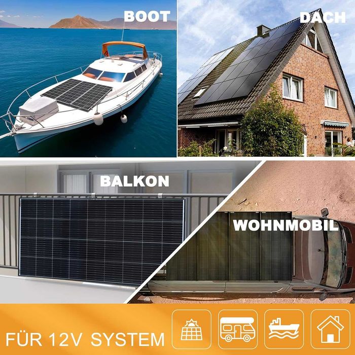 Painel solar 200w, 12v. Novo, por estrear