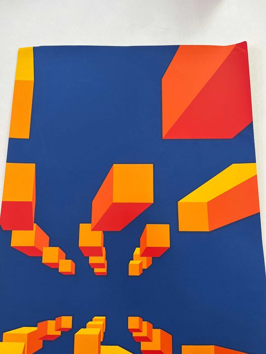 Serigrafia de Eduardo Nery 1971 Assinada e numerada