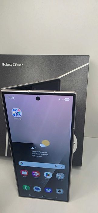 Samsung Z Fold 512GB Titanium Silver – Como Novo | Garantia | Financiamento até 36 X