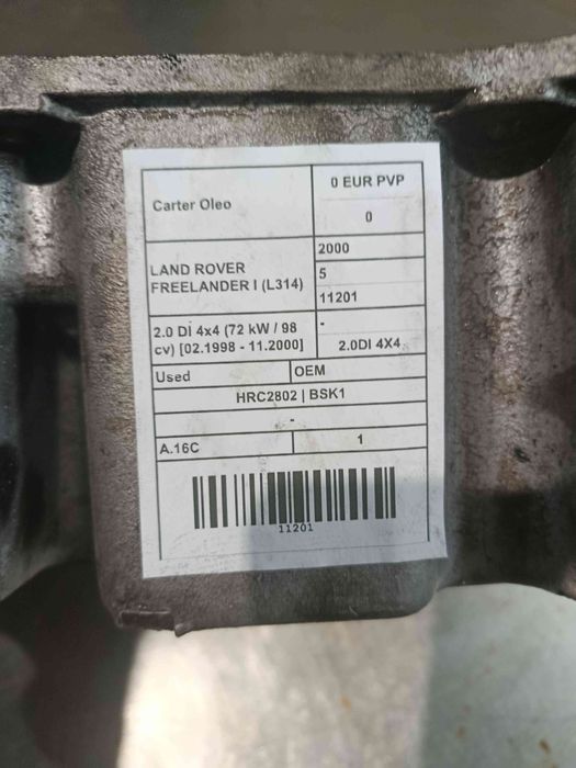 Carter LAND ROVER Freelander (L314)