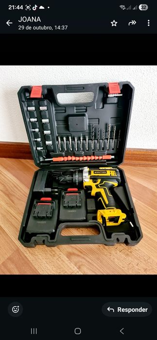 Aparafusadora e berbequim