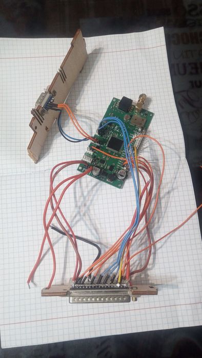 Плата польота з дрона .