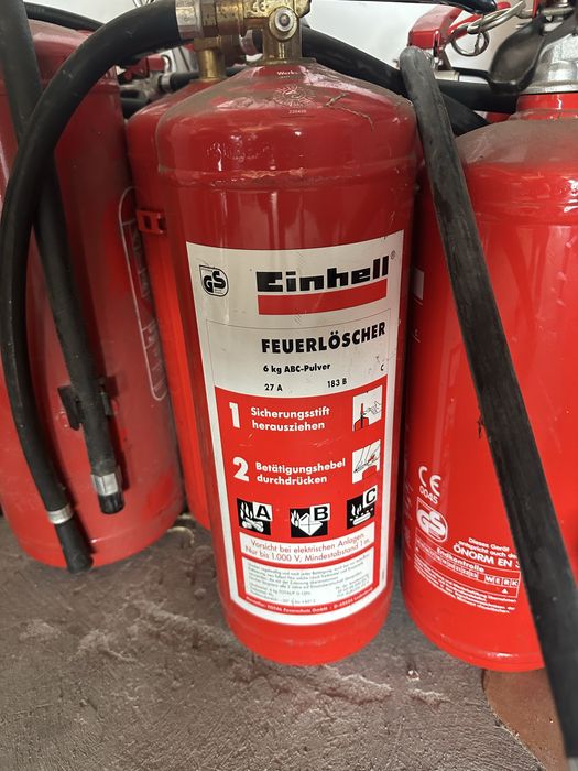 Gaśnice proszkowe Einhell Gloria