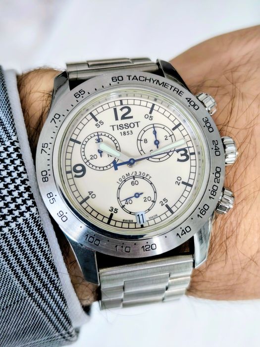 Oryginalny szwajcarski zegarek Tissot V8 S