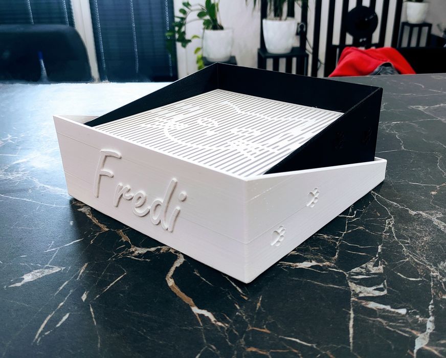 Personalizowany pojemnik/doniczka na trawę dla Twojego kota - druk 3D