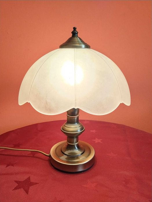 Klasyczna Lampka nocna . Lampka gabinetowa 30 cm.